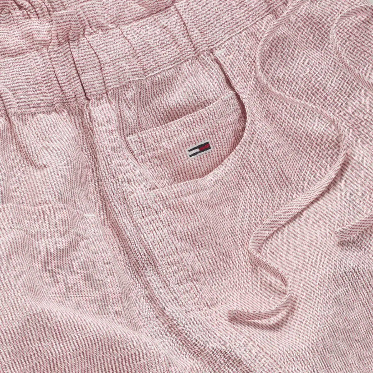 Tommy Hilfiger TJW COTTON LINEN SHO, TH3 Pembe Kadın Şort