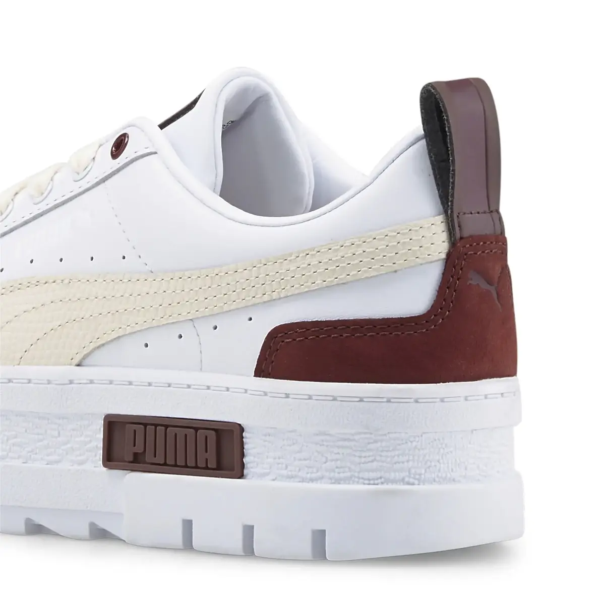 Puma Mayze Luxe Wns Beyaz Kadın Günlük Spor Ayakkabı