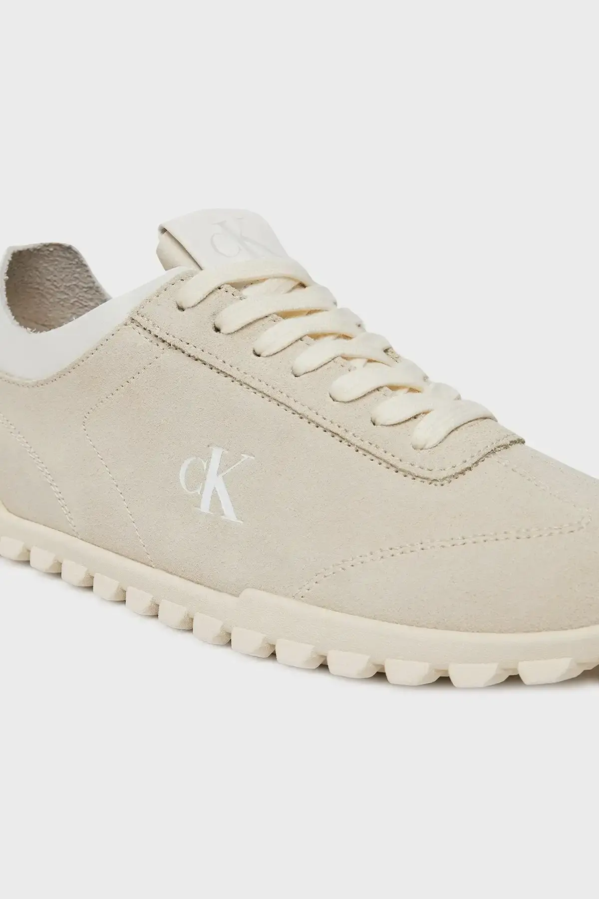 Calvin Klein LOW PROFILE RUNNER MG SUE Sarı Kadın Günlük Spor Ayakkabı