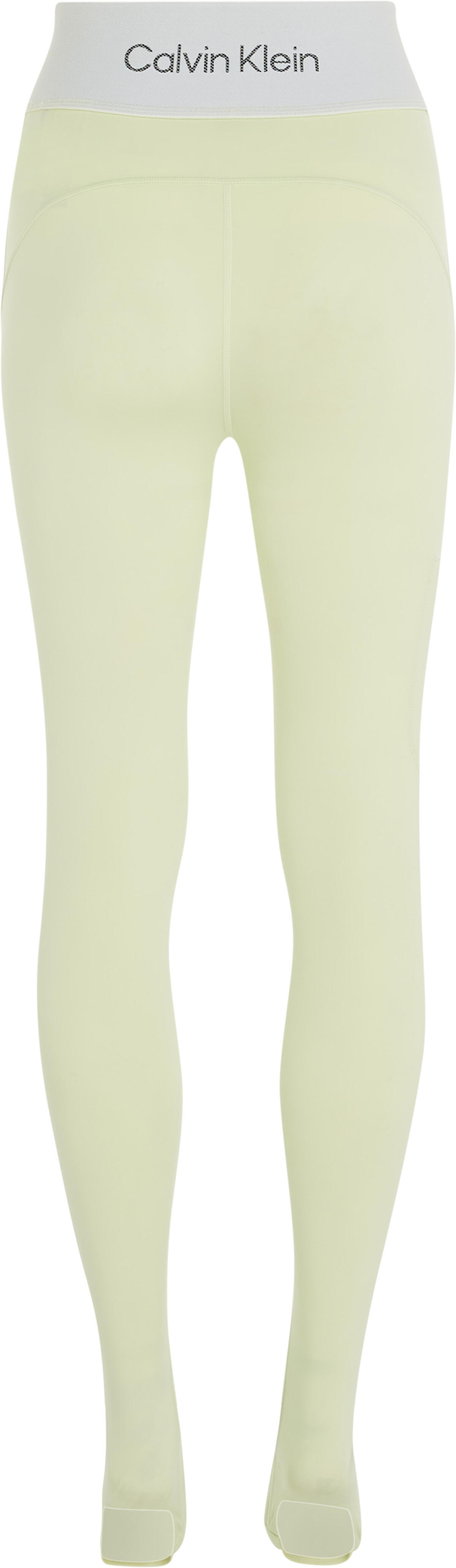 Calvin Klein WO - Legging (Full L Kadın Sarı Tayt