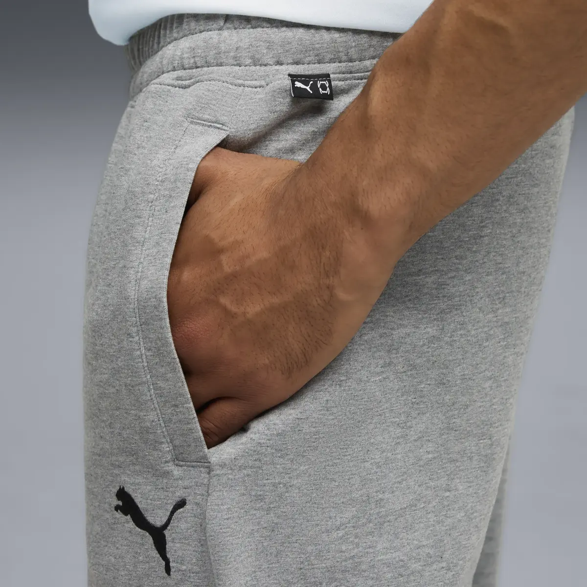 Puma Hoopstel Tech Pants Beyaz Erkek Eşofman Altı