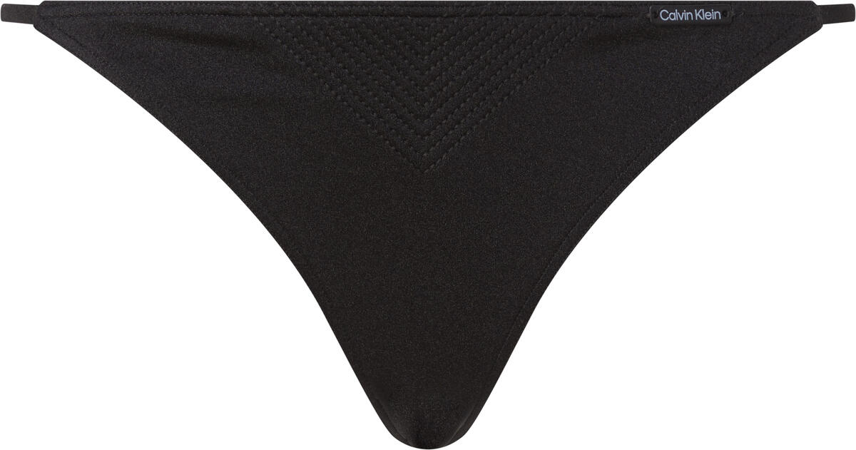 Calvin Klein STRING SIDE TIE Kadın Siyah Bikini Altı