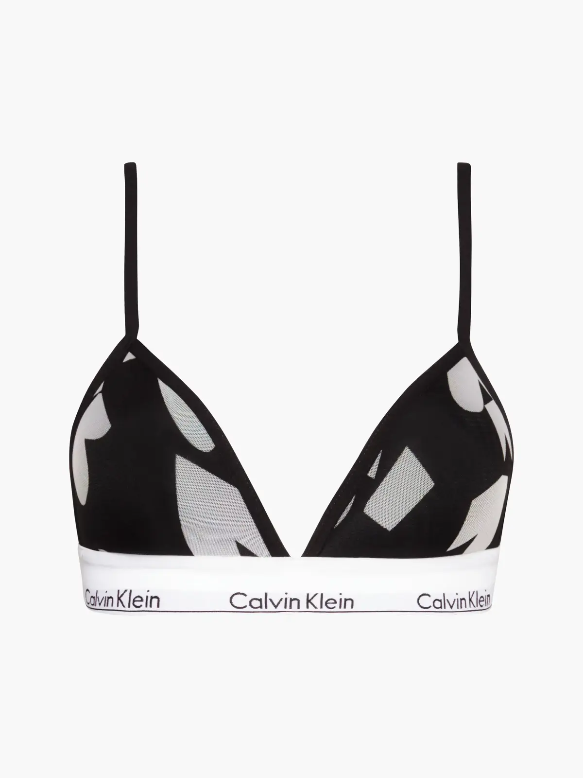 Calvin Klein LGHT LINED TRIANGLE Kadın Siyah Sütyen