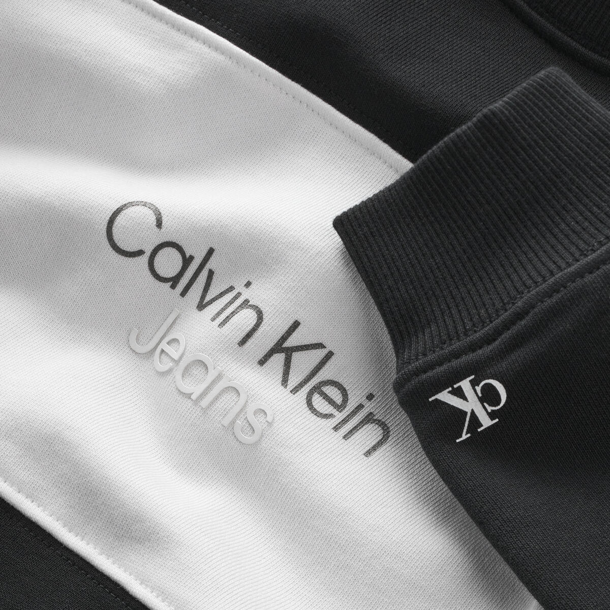 Calvin Klein COLOR BLOCK HWK SET Erkek Siyah Eşofman Takımı