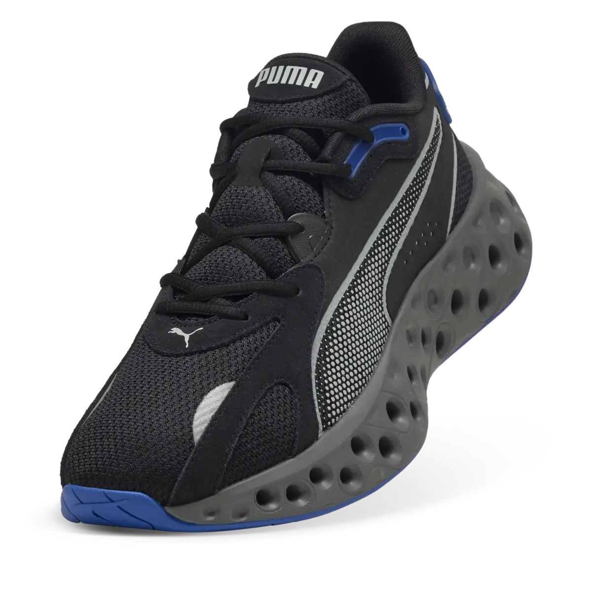 Puma Softride Frequence Siyah Erkek Yürüyüş ve Koşu Ayakkabısı