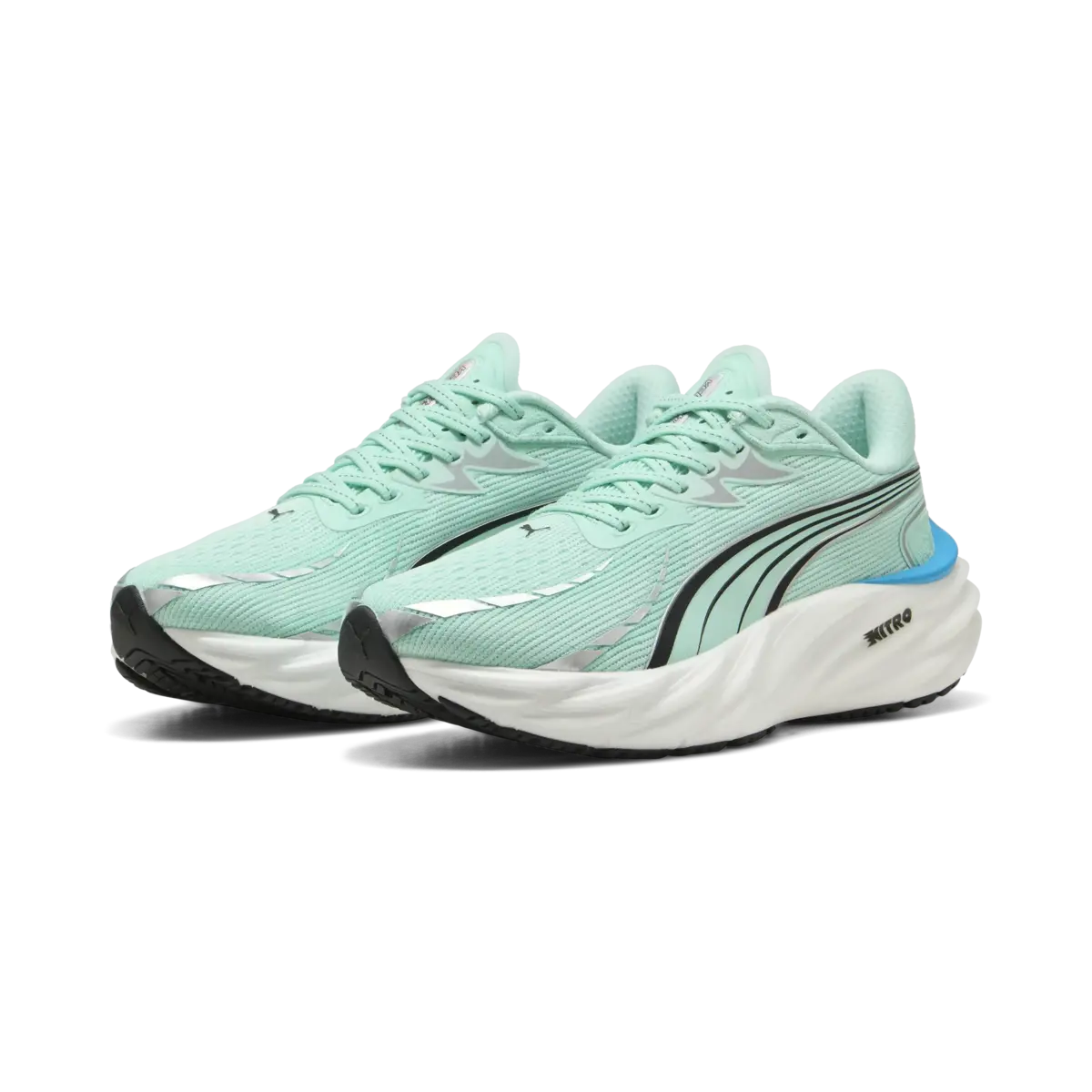 Puma Velocity NITROTM4 Wns Yeşil Kadın Yürüyüş ve Koşu Ayakkabısı
