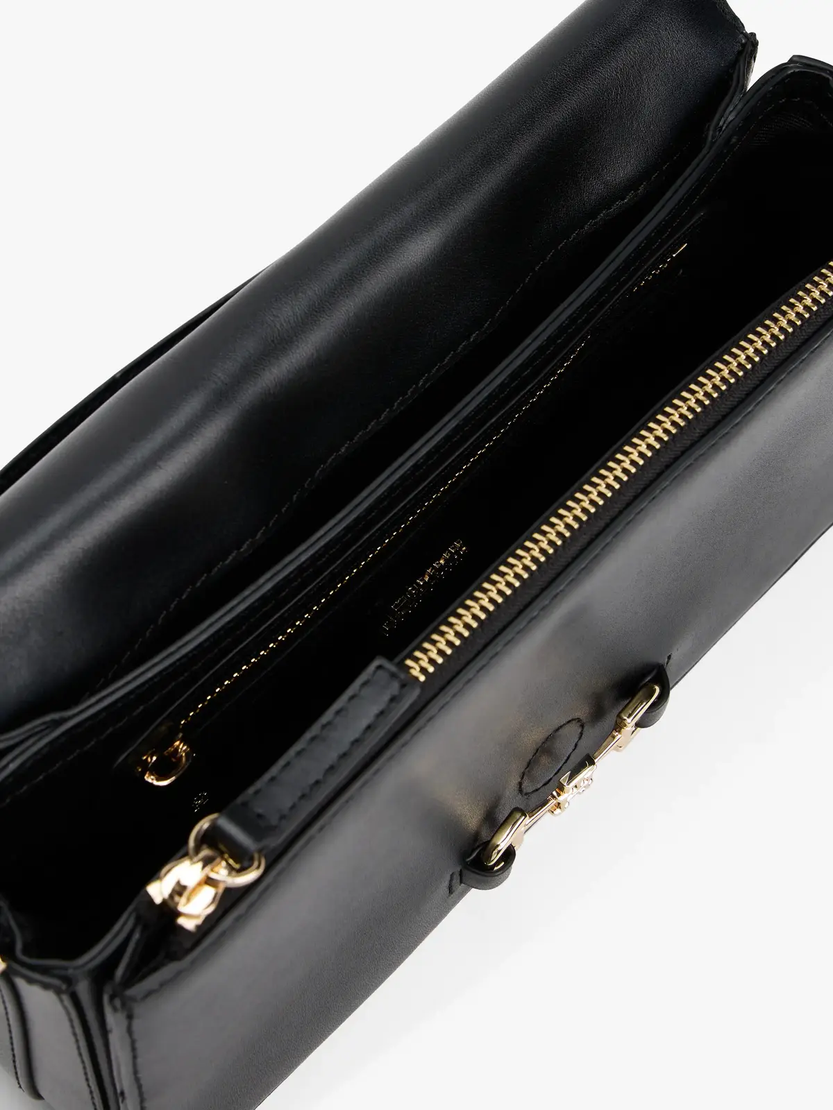 Tommy Hilfiger HERITAGE LEATHER CON, BDS Siyah Kadın Çanta & Cüzdan