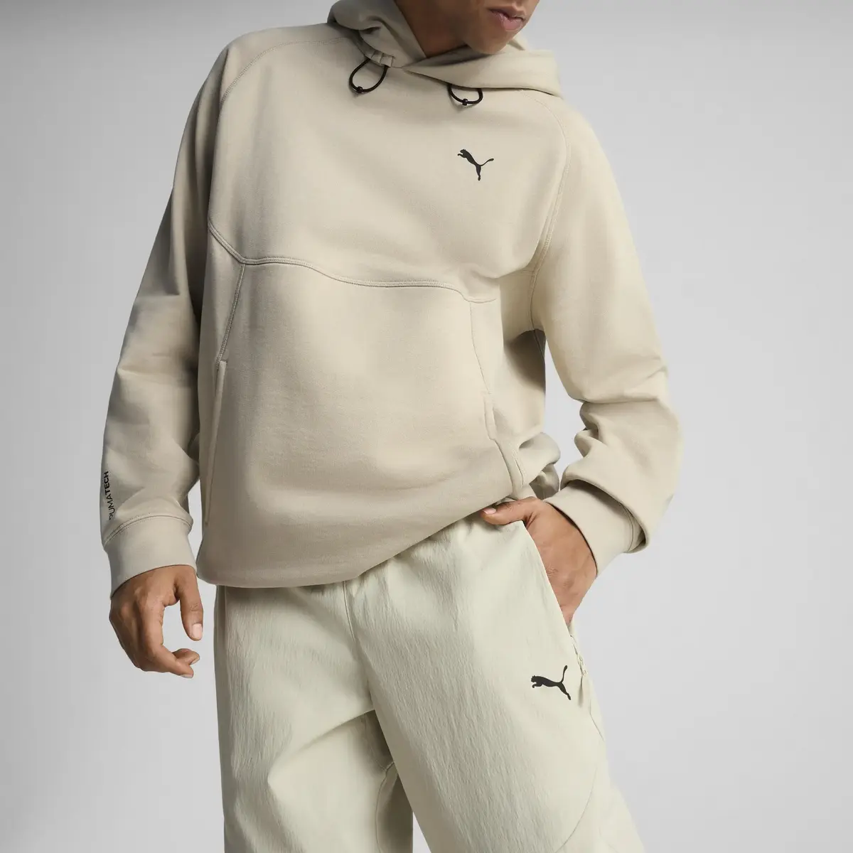 PUMATECH Relaxed Cargo Pants Bej Erkek Eşofman Altı