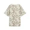 Puma ESS+ CLASS ACT AOP Tee Kırık Beyaz Kadın T-Shirt