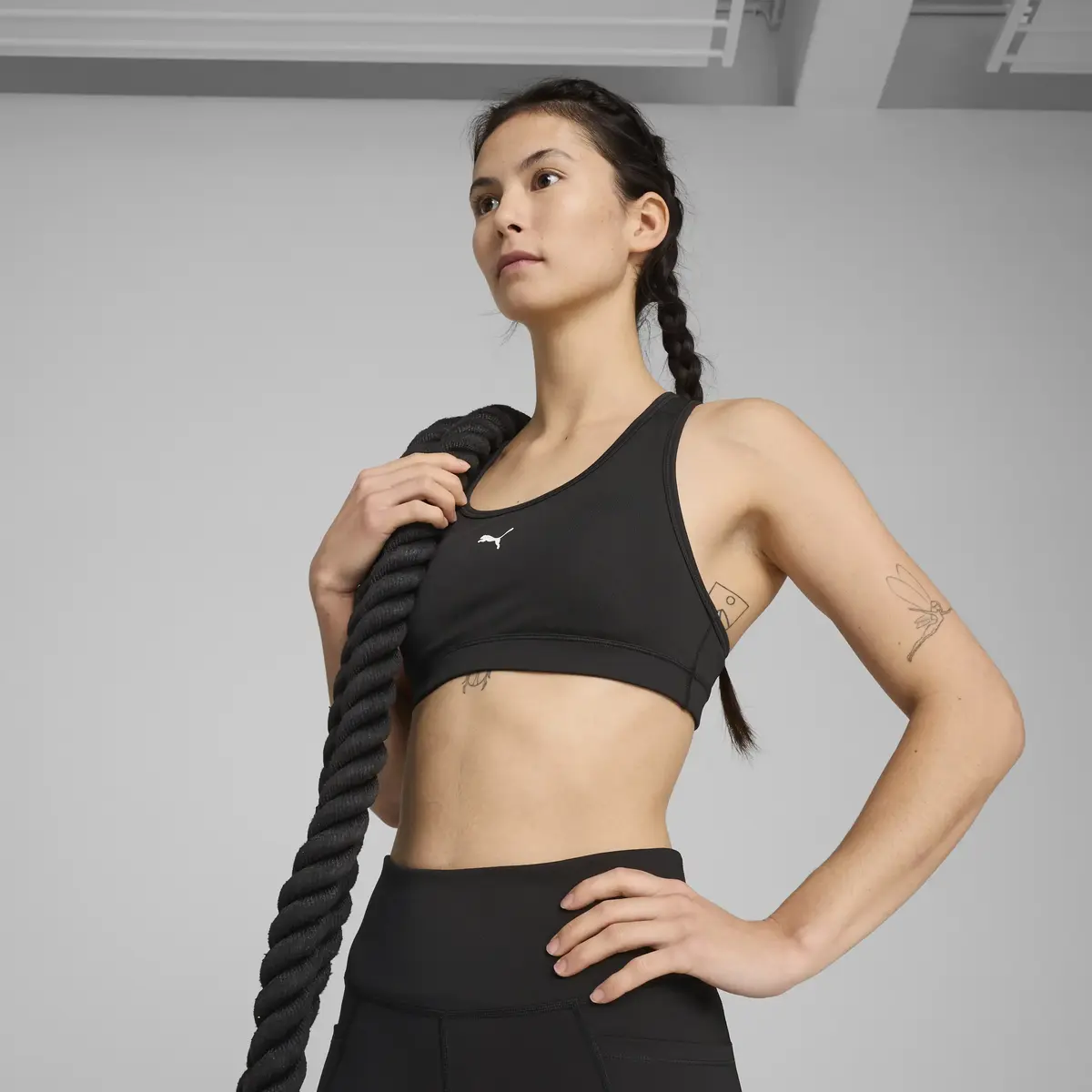Puma 4KEEPS BRA - P Siyah Kadın Sporcu Sütyeni