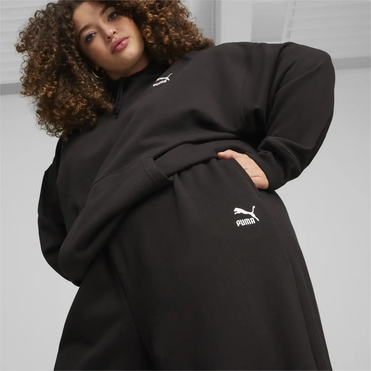 Puma BETTER CLASSICS Sweatpants TR Siyah Kadın Eşofman Altı