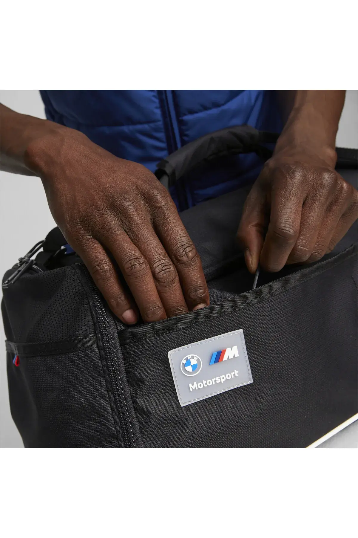 Puma BMW MMS Duffle Bag Erkek Siyah Spor Çantası