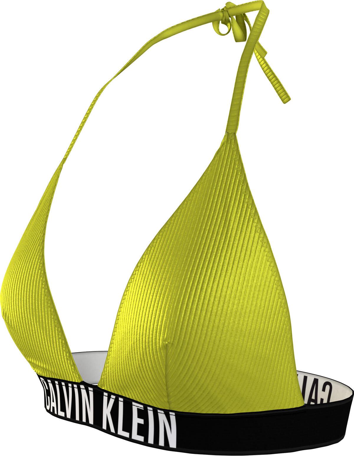 Calvin Klein TRIANGLE-RP Kadın Sarı Bikini Üstü