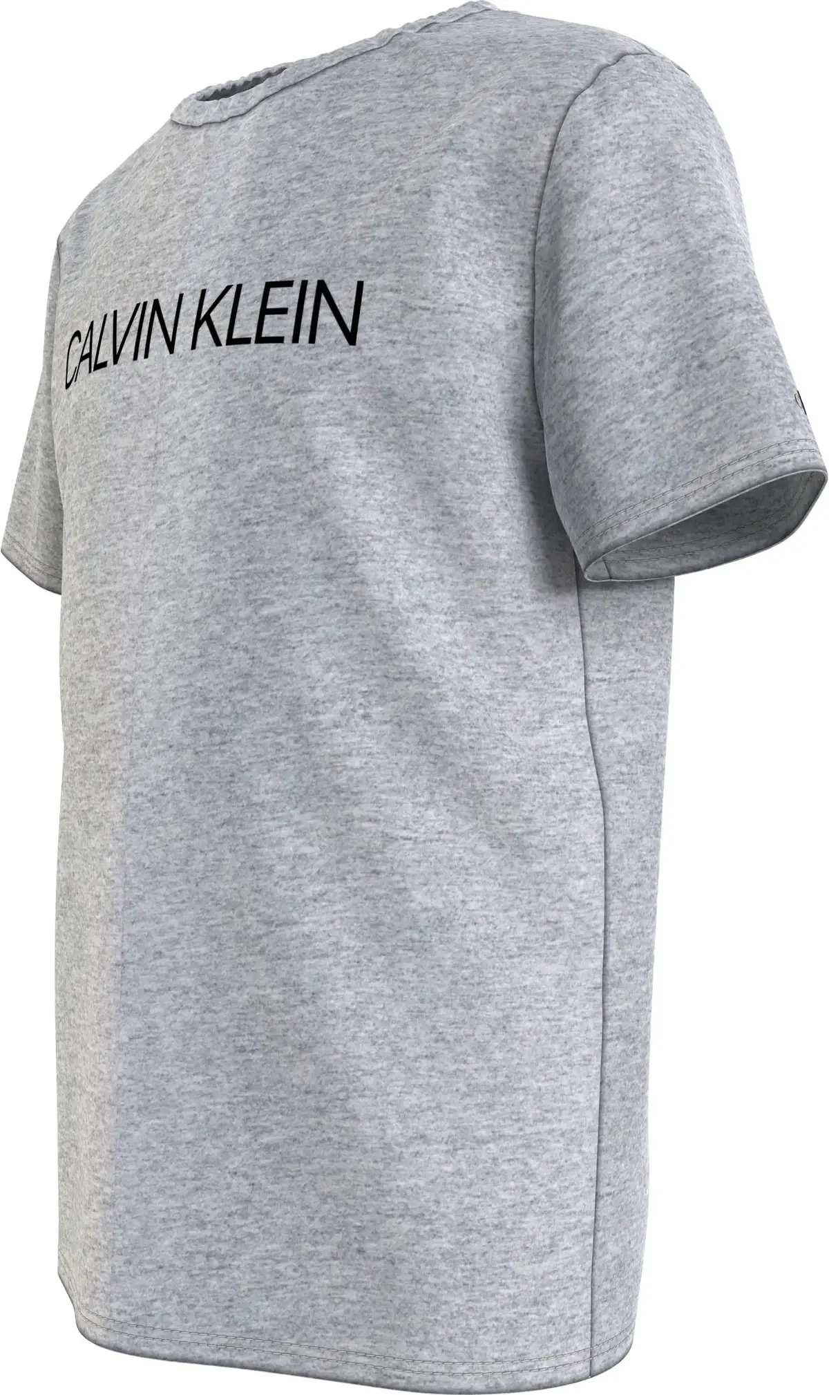 Calvin Klein INSTITUTIONAL T-SHIR Erkek Gri T-Shirt