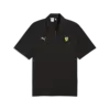 Puma Ferrari Cloudspun Polo Siyah Erkek Polo T-Shirt