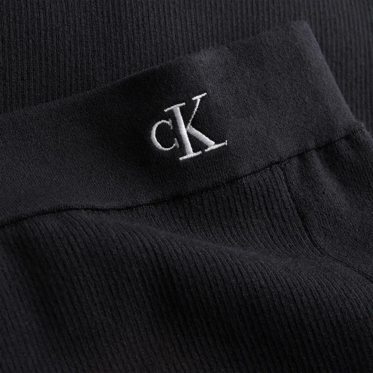 Calvin Klein KNITTED SKIRT Kadın Siyah Etek