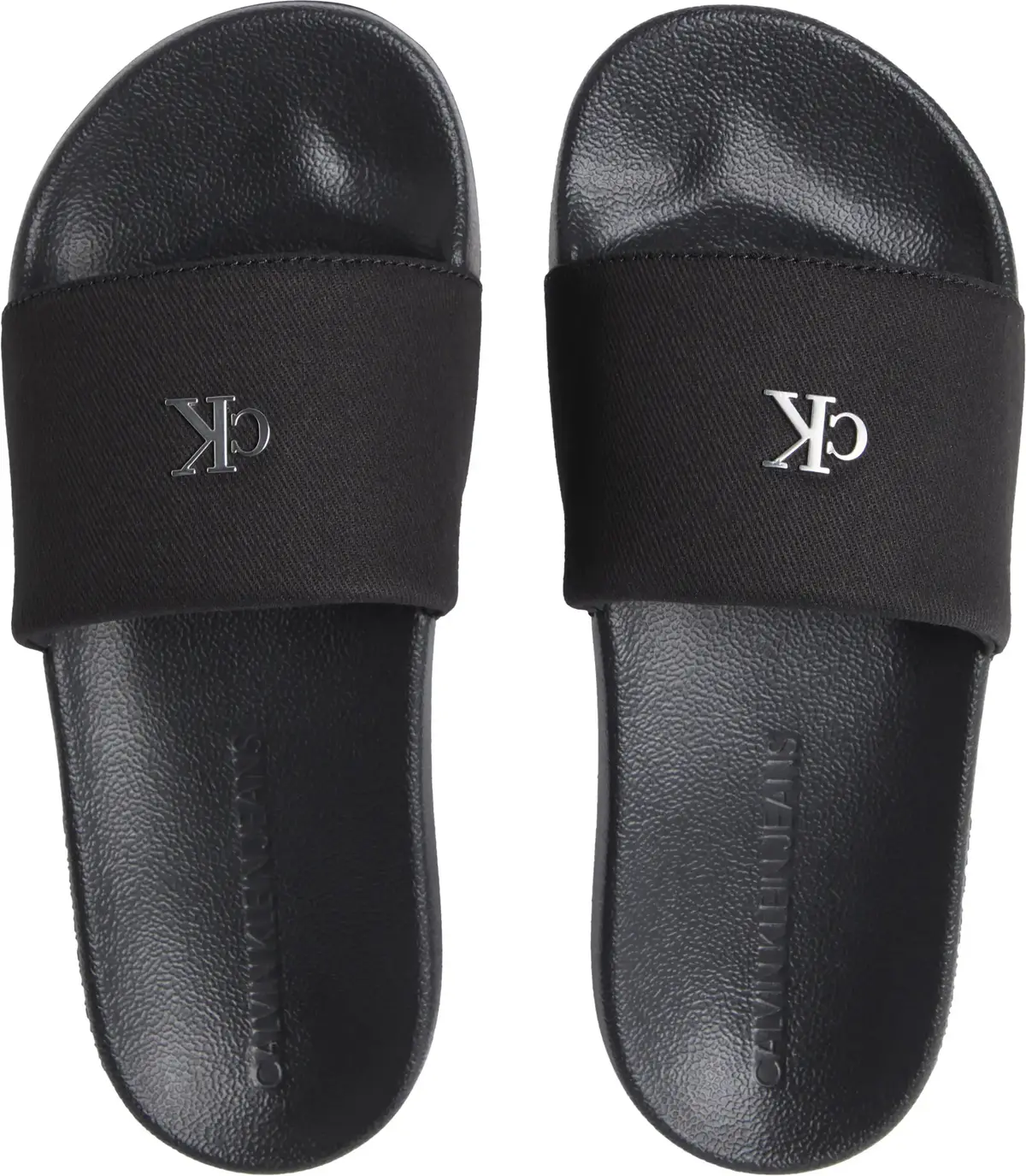 Calvin Klein SLIDE MONOGRAM HARDW, 0GJ Siyah Kadın Terlik