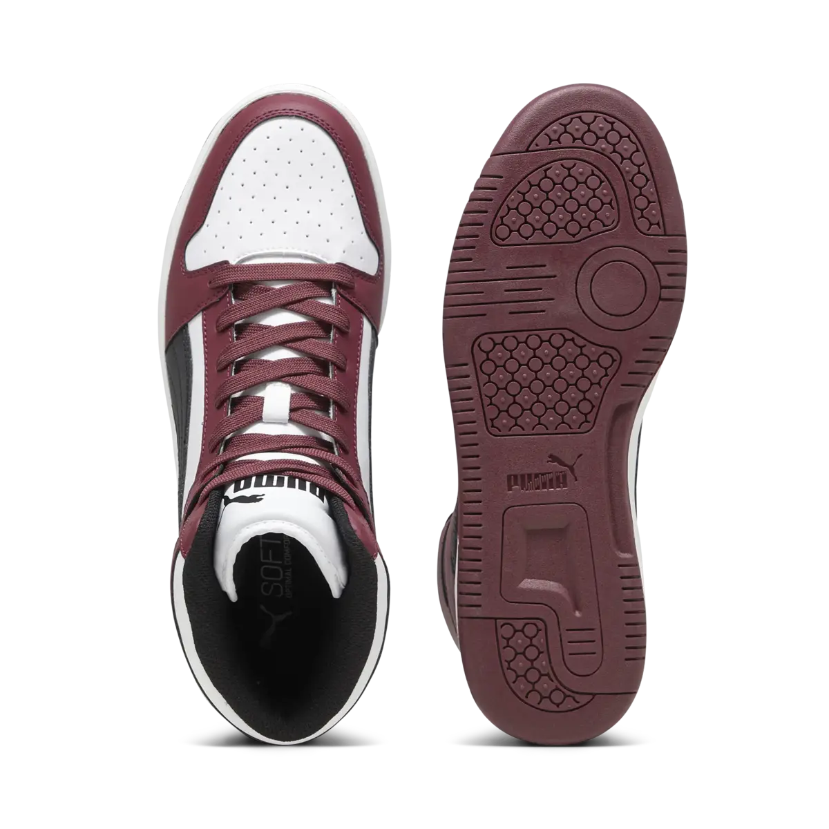 Puma Rebound LayUp SL Bordo Erkek Spor Ayakkabı
