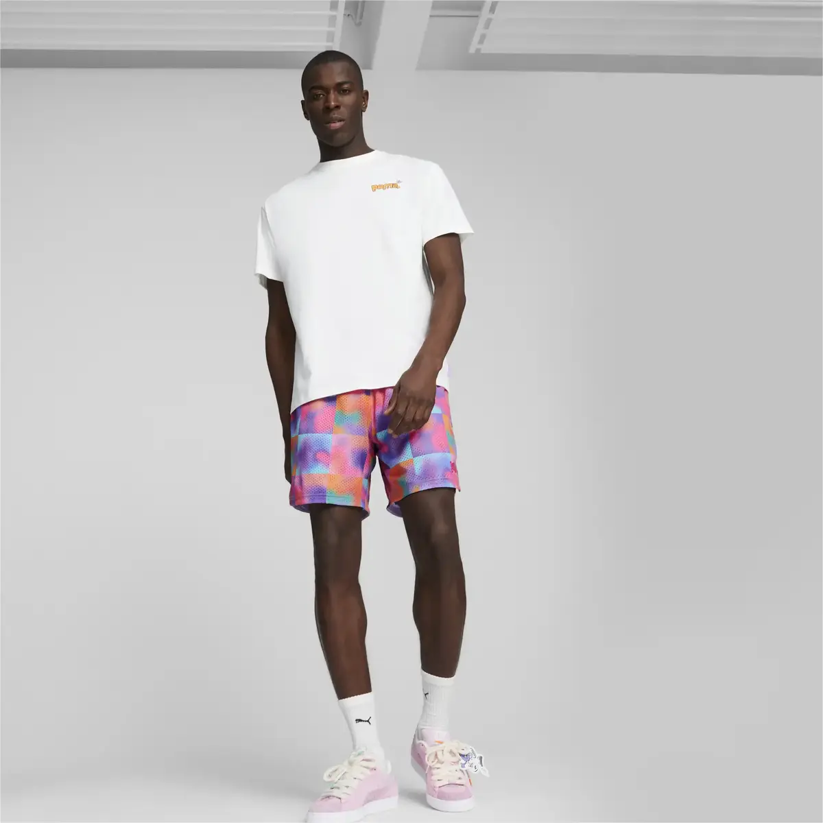 Puma PUMA X 8ENJAMIN Graphic Tee Beyaz Erkek T-Shirt