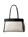 Calvin Klein CK CANVAS MEDIUM TOTE Siyah Orta Boy Tote Çanta