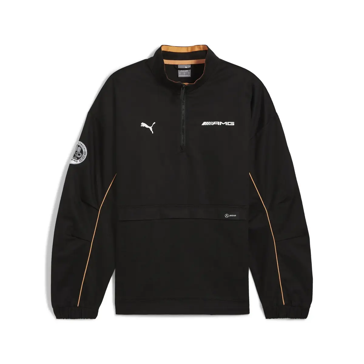 Puma AMG Statement Woven Jacket Siyah Erkek Fermuarlı Ceket