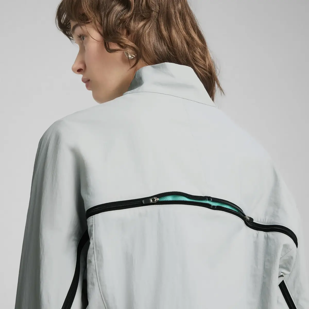 PUMA DARE TO Zip-Off Jacket Gri Kadın Ceket