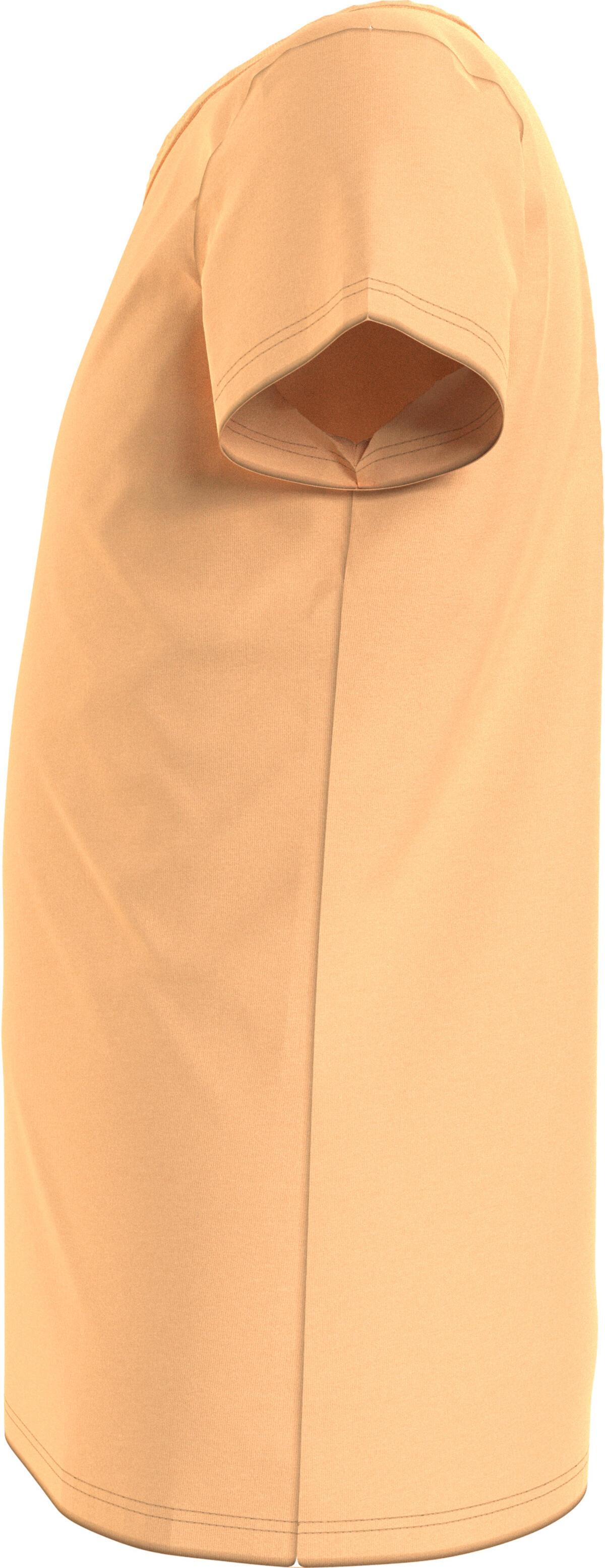Calvin Klein MICRO MONOGRAM TOP Kadın Turuncu T-Shirt