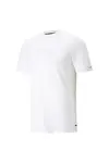 Puma BMW MMS Logo Tee + Beyaz Erkek T-Shirt