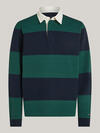 Tommy Hilfiger GIFTING RUGBY Erkek Yeşil Polo Sweatshirt