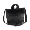 PUMA Core Fur Mini Tote Bag Kadın Siyah Omuz Çanta