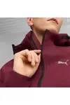 Puma EVOSTRIPE Full-Zip Hoodie Kırmızı Kadın Fermuarlı Hoodie