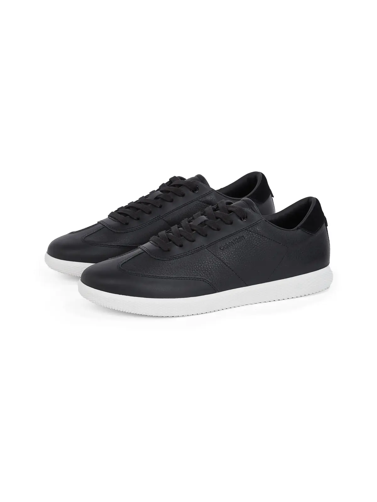 Calvin Klein LOW TOP LACE UP TMBL Siyah Erkek Günlük Spor Ayakkabı