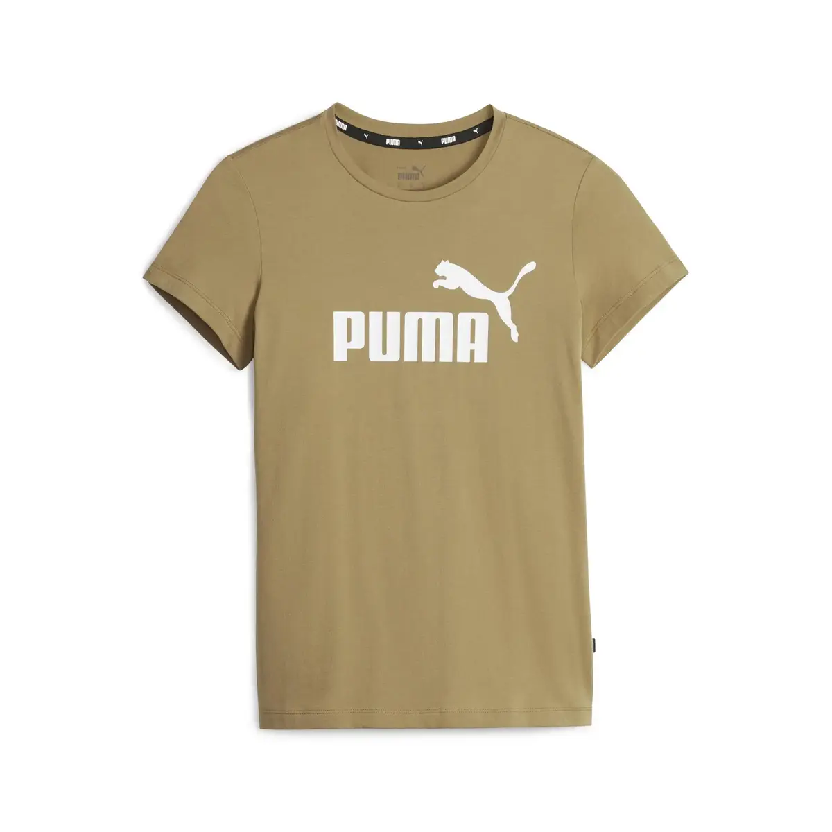 Puma ESS Logo Tee Yeşil Kadın T-Shirt
