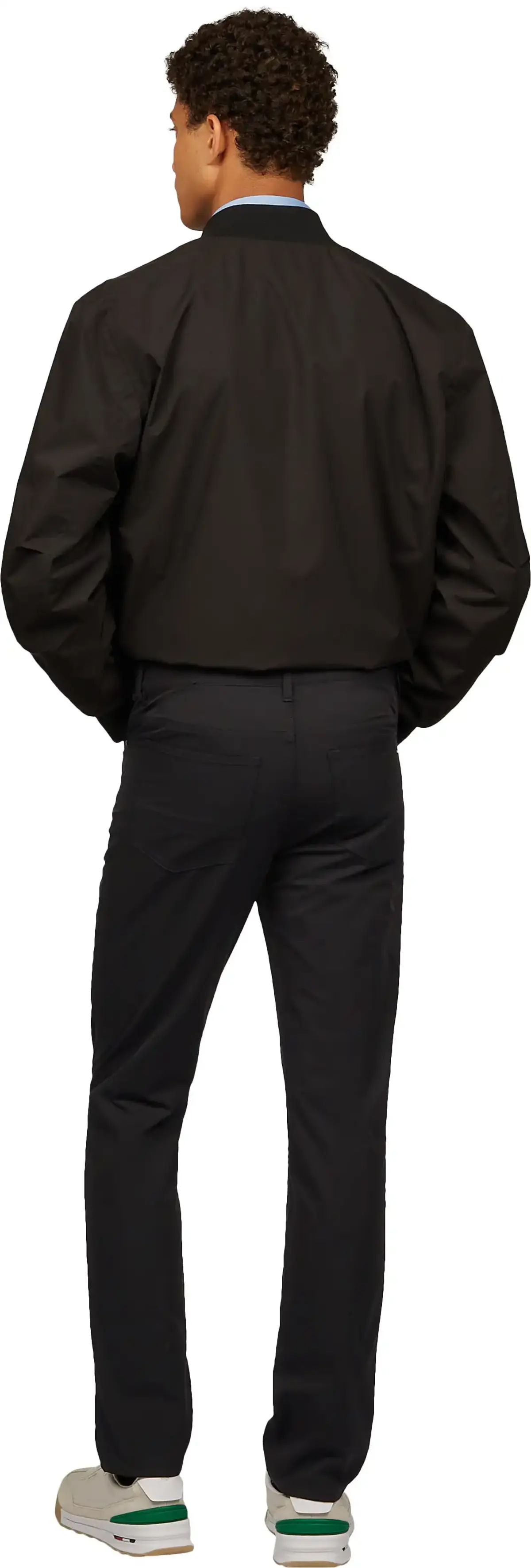 Tommy Hilfiger DENTON 5PKT TECH CHI, BDS Siyah Erkek Pantolon