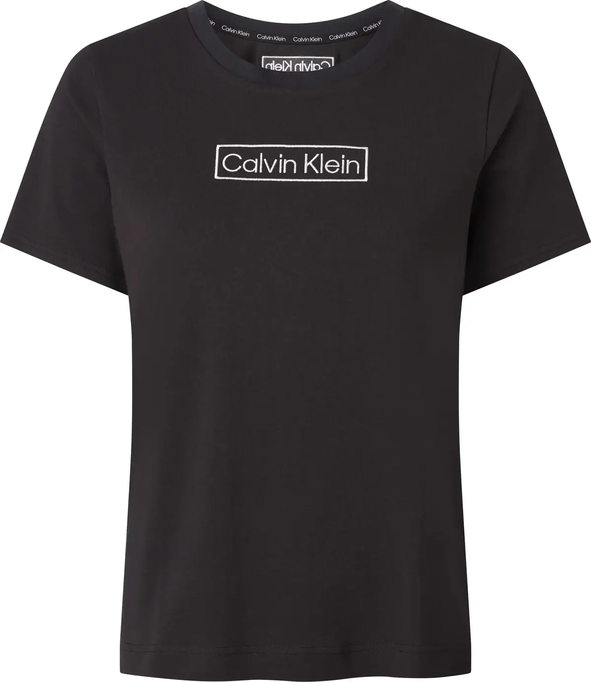 Calvin Klein S/S CREW NECK Kadın Siyah T-Shirt