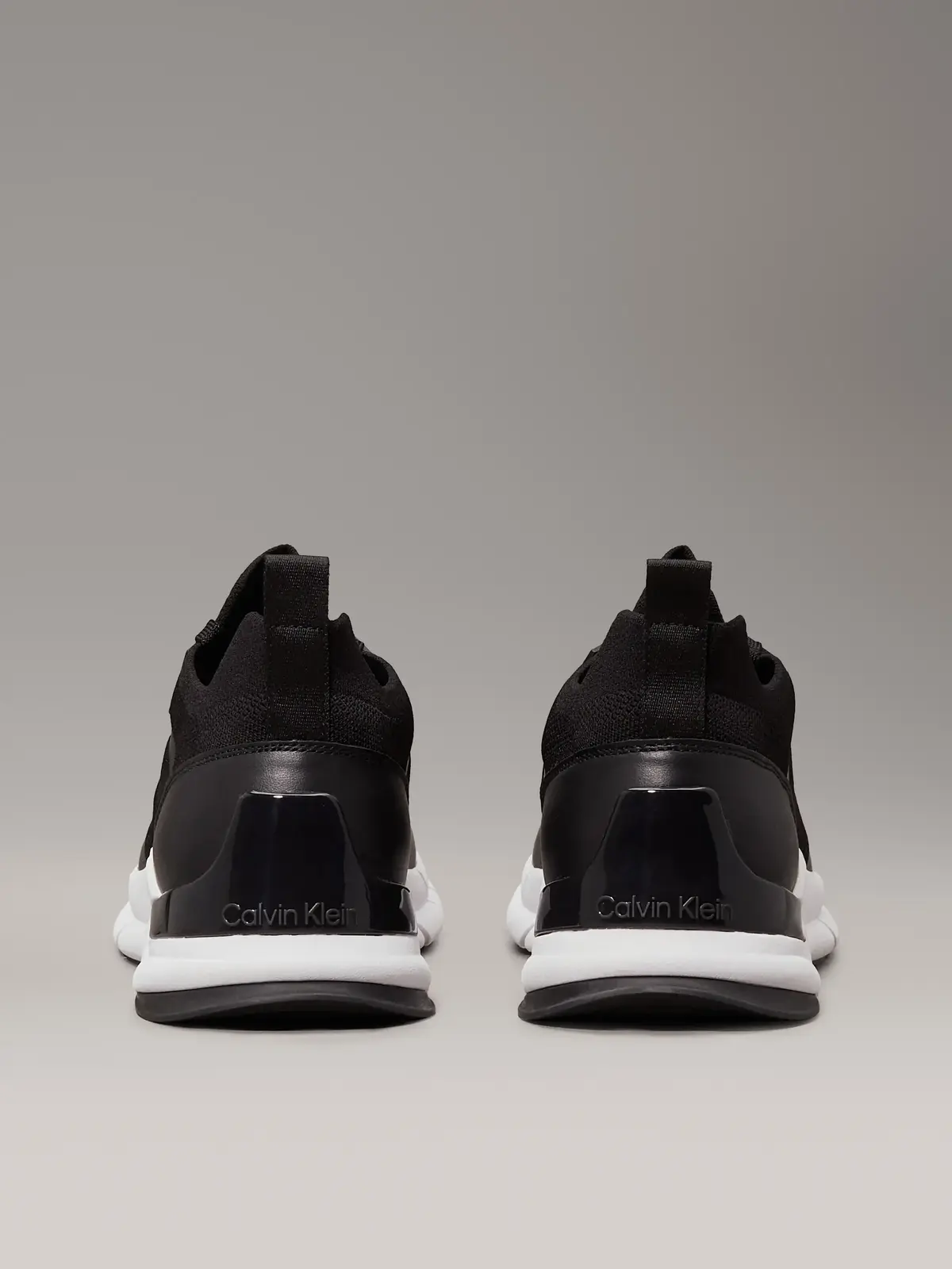 Calvin Klein LOW TOP LACE UP MIX, BEH Siyah Erkek Spor Ayakkabı & Sneaker