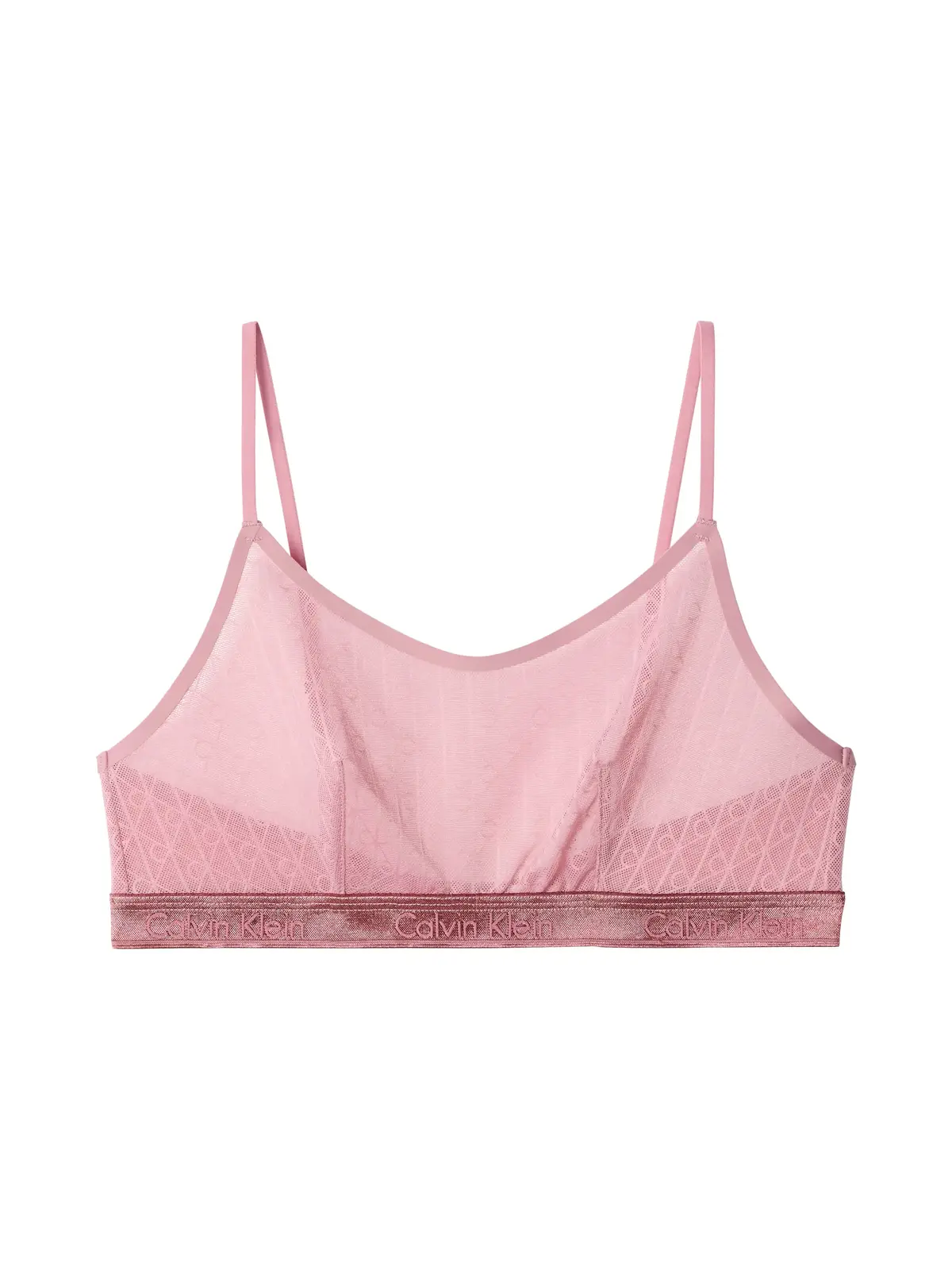 Calvin Klein UNLINED BRALETTE Pembe Kadın Bralet