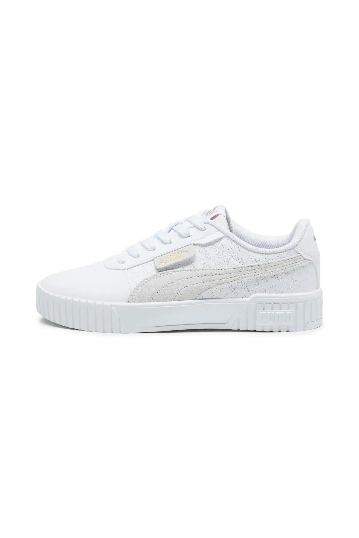 Puma Carina 2.0 Logobsession Beyaz Kadın Günlük Spor Ayakkabı