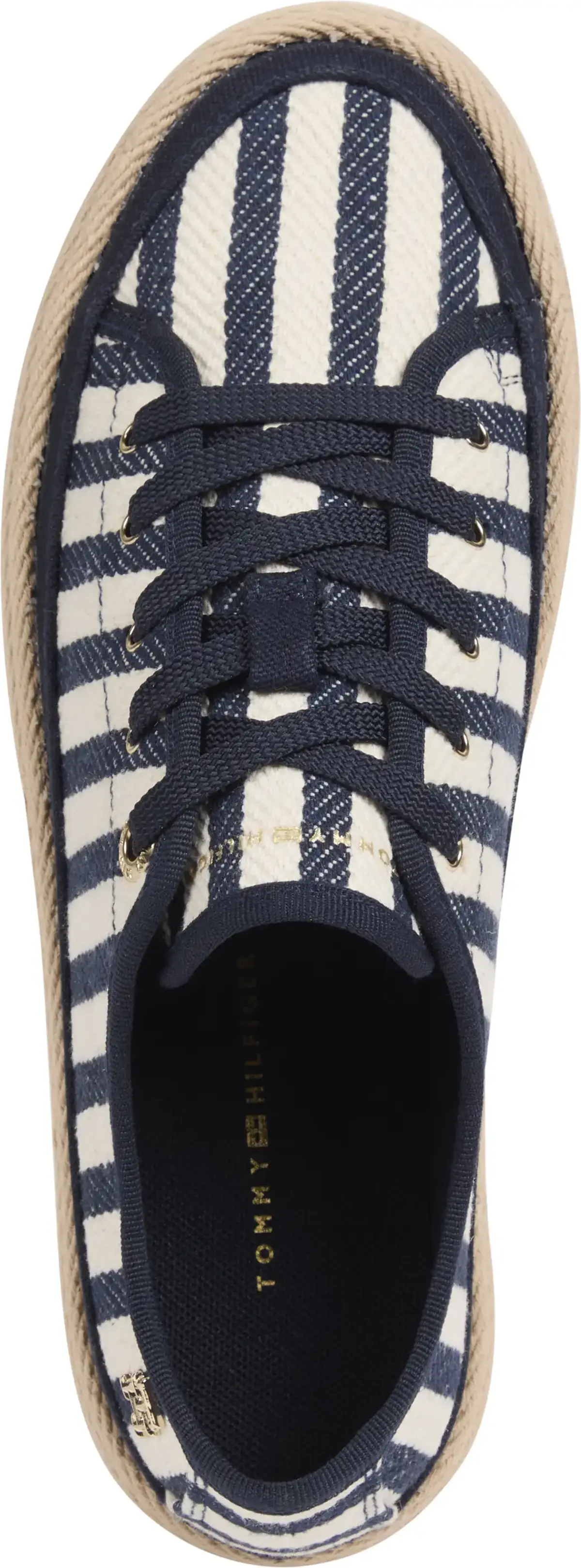 Tommy Hilfiger VULC ROPE SNEAKER IT, 0GZ Lacivert Kadın Spor Ayakkabı & Sneaker