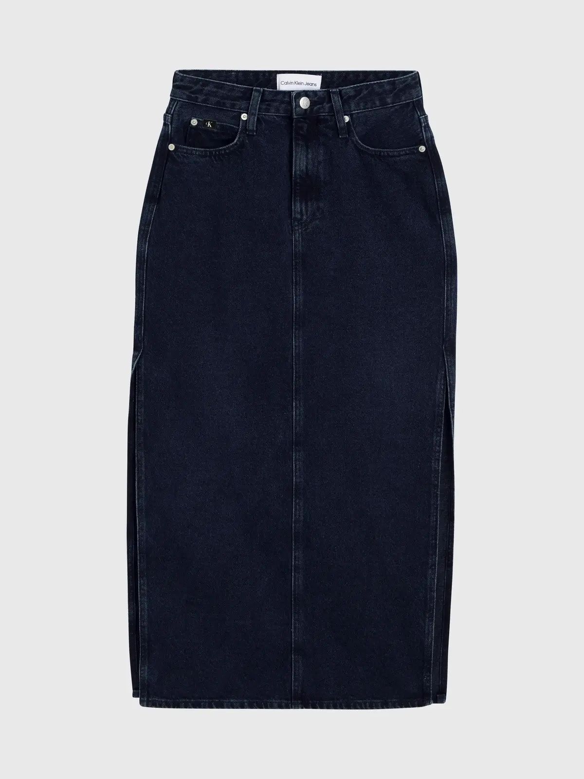 Calvin Klein MAXI SKIRT Kadın Siyah Etek