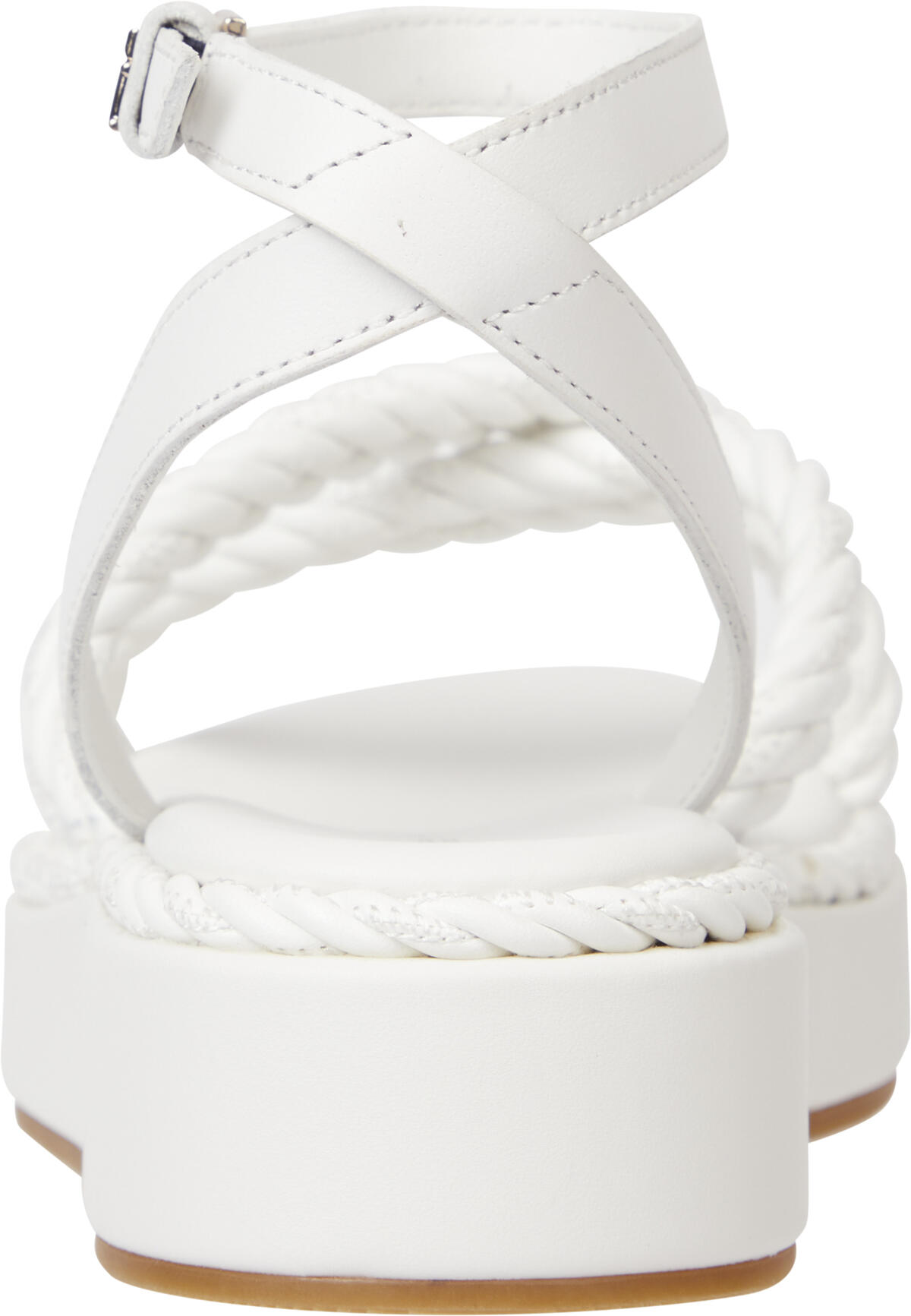 Tommy Hilfiger EAST COASTAL LEATHER Kadın Beyaz Sandalet