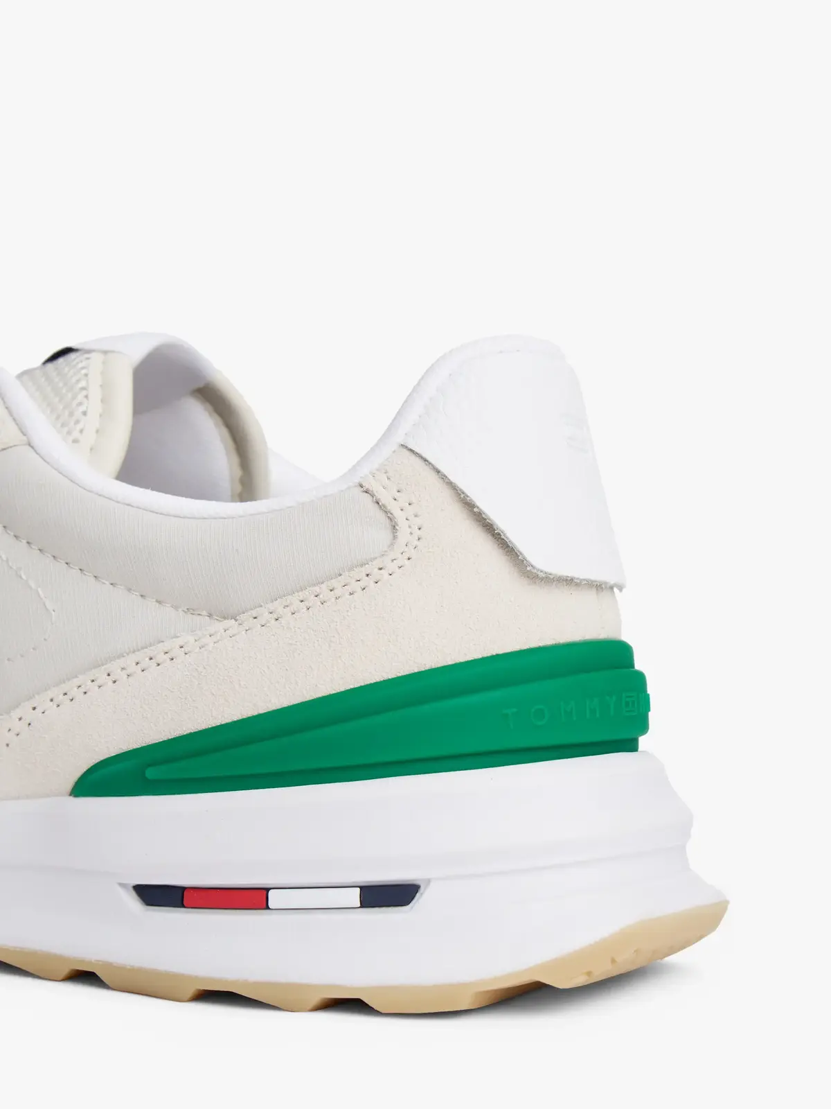 Tommy Hilfiger RETRO RUNNER SEASONA, AF3 Krem Erkek Spor Ayakkabı & Sneaker
