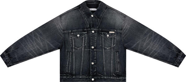 Calvin Klein 90S ESPRESSO BLACK TRUCKER Siyah Erkek Ceket