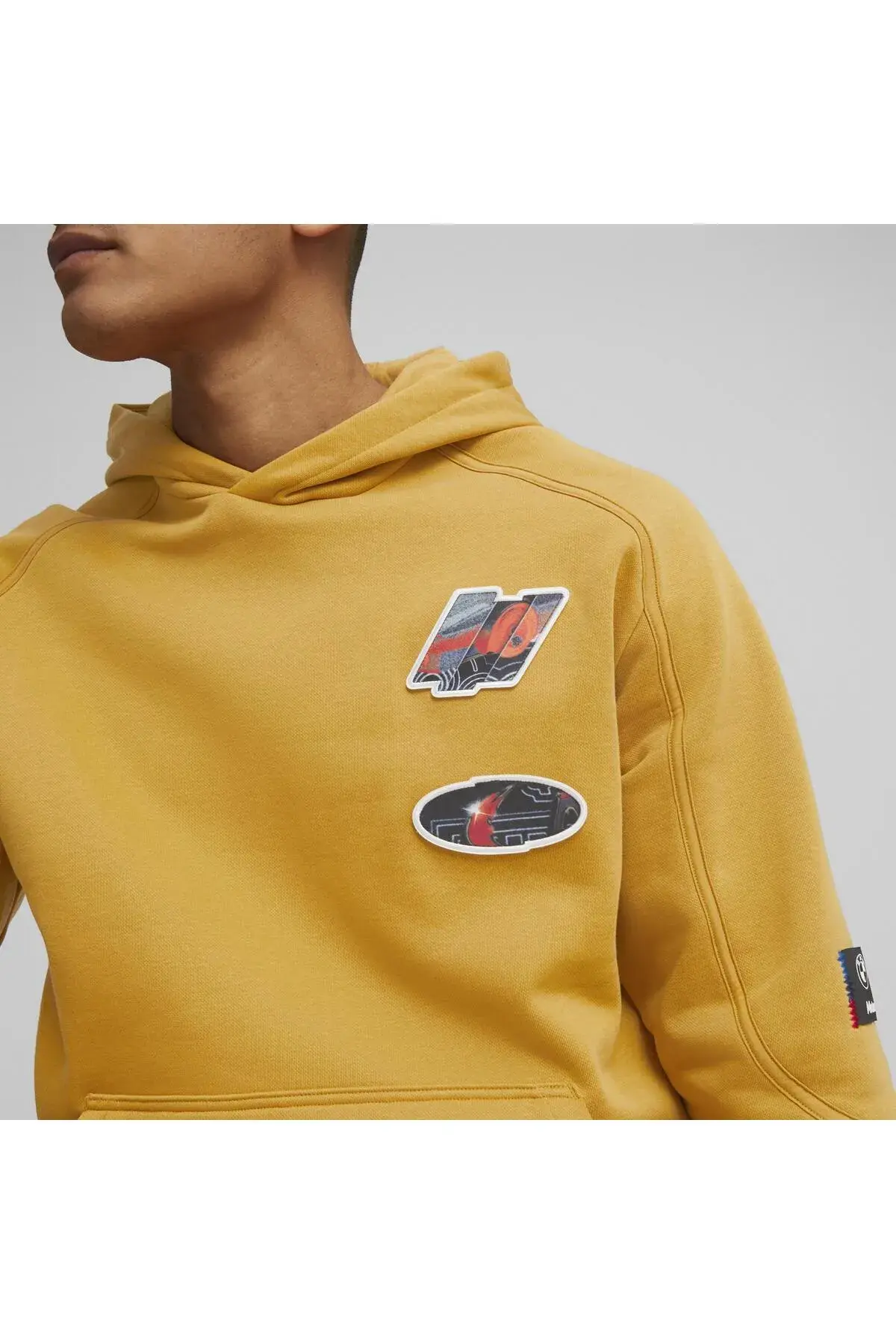 Puma BMW MMS Statement Hoodie Turuncu Erkek Hoodie