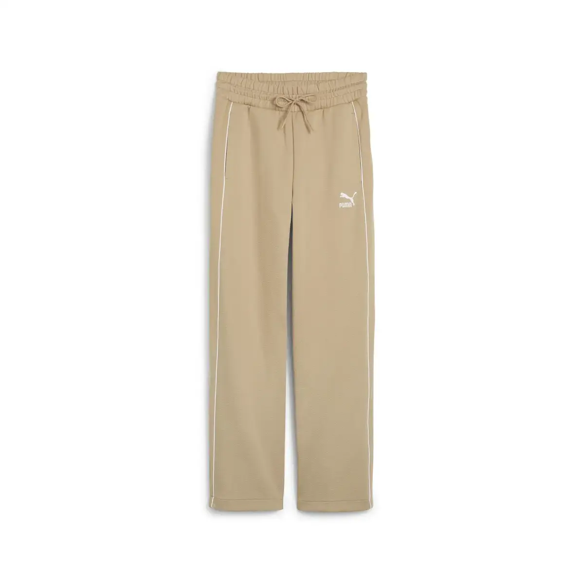 PUMA T7 High Waist Pants Bej Kadın Eşofman Altı