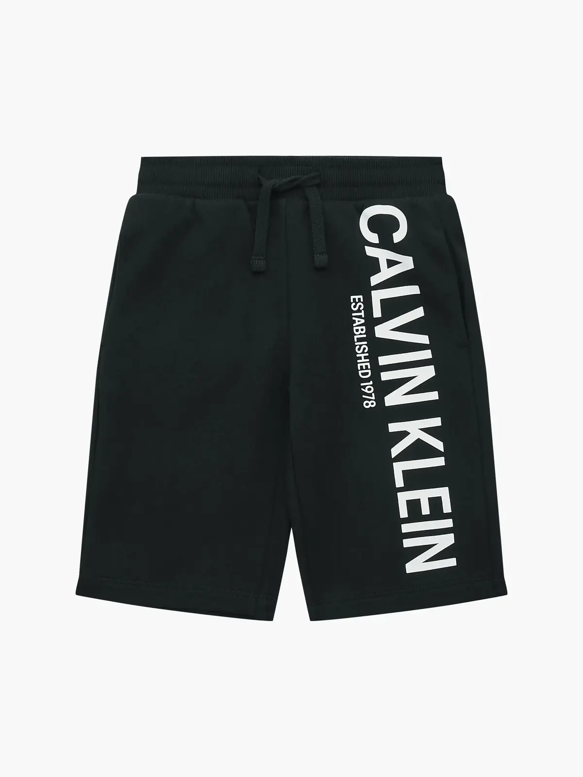 Calvin Klein INST HERO LOGO JOGGE Erkek Siyah Şort