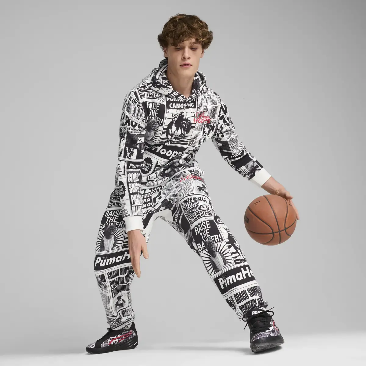 Puma Media Day Hoodie Siyah Erkek Sweatshirt