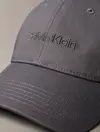 Calvin Klein LOGO EMBROIDERY BASE, PCG Gri Erkek Şapka