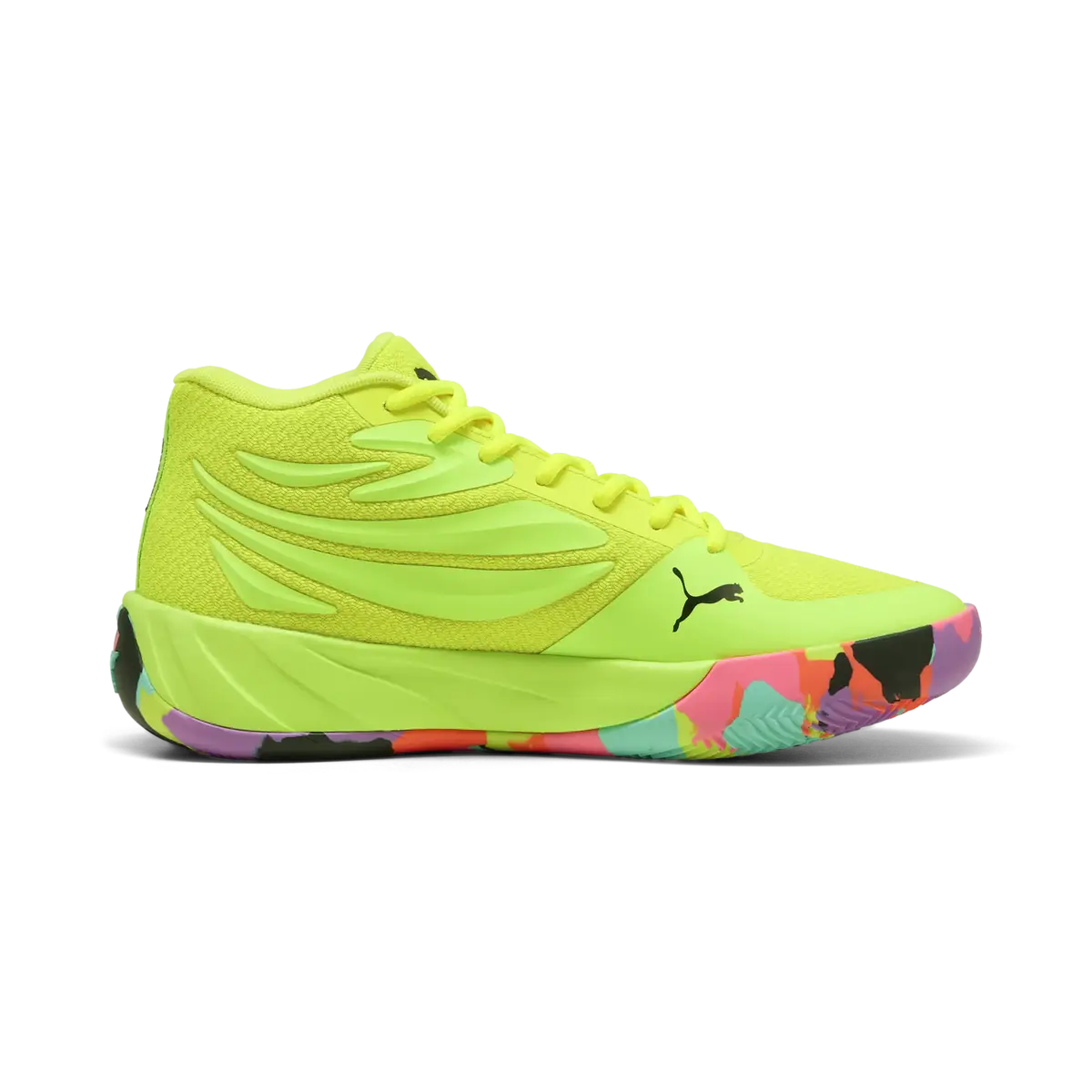 Puma Court Pro Marble Sarı Unisex Basketbol Ayakkabısı