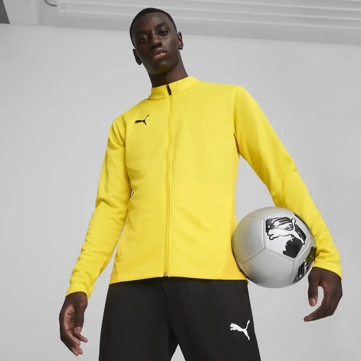 Puma teamGOAL Training Jacket Sarı Erkek Antrenman Ceketi